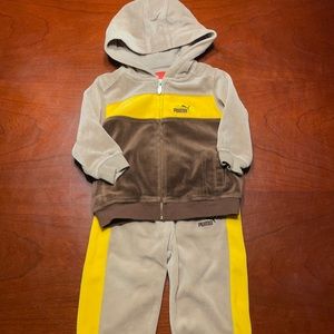 Puma tracksuit size 12M